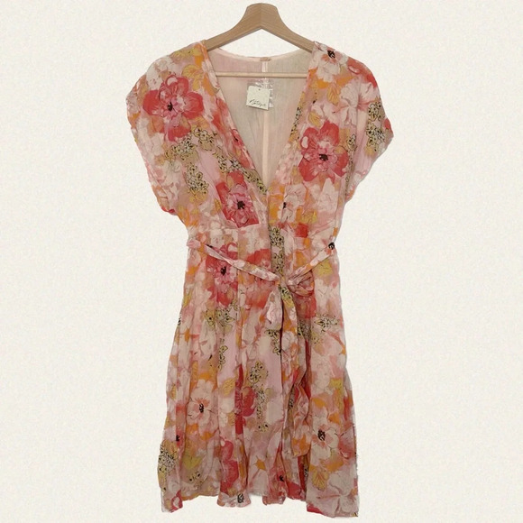 Free  People Freddy Tie Mini Dress - Women’s XS - Picture 11 of 12